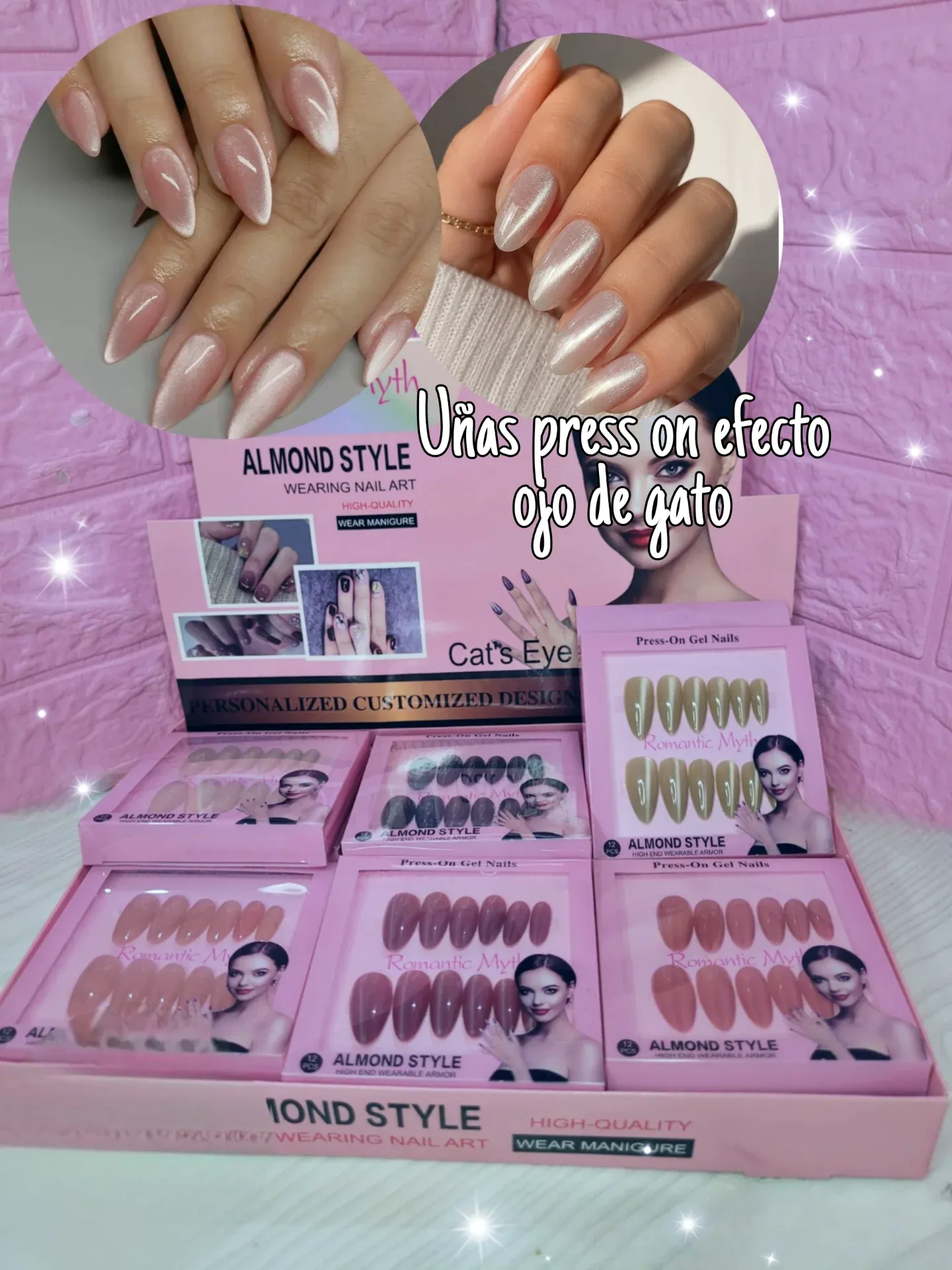 UÑAS OJO DE GATO