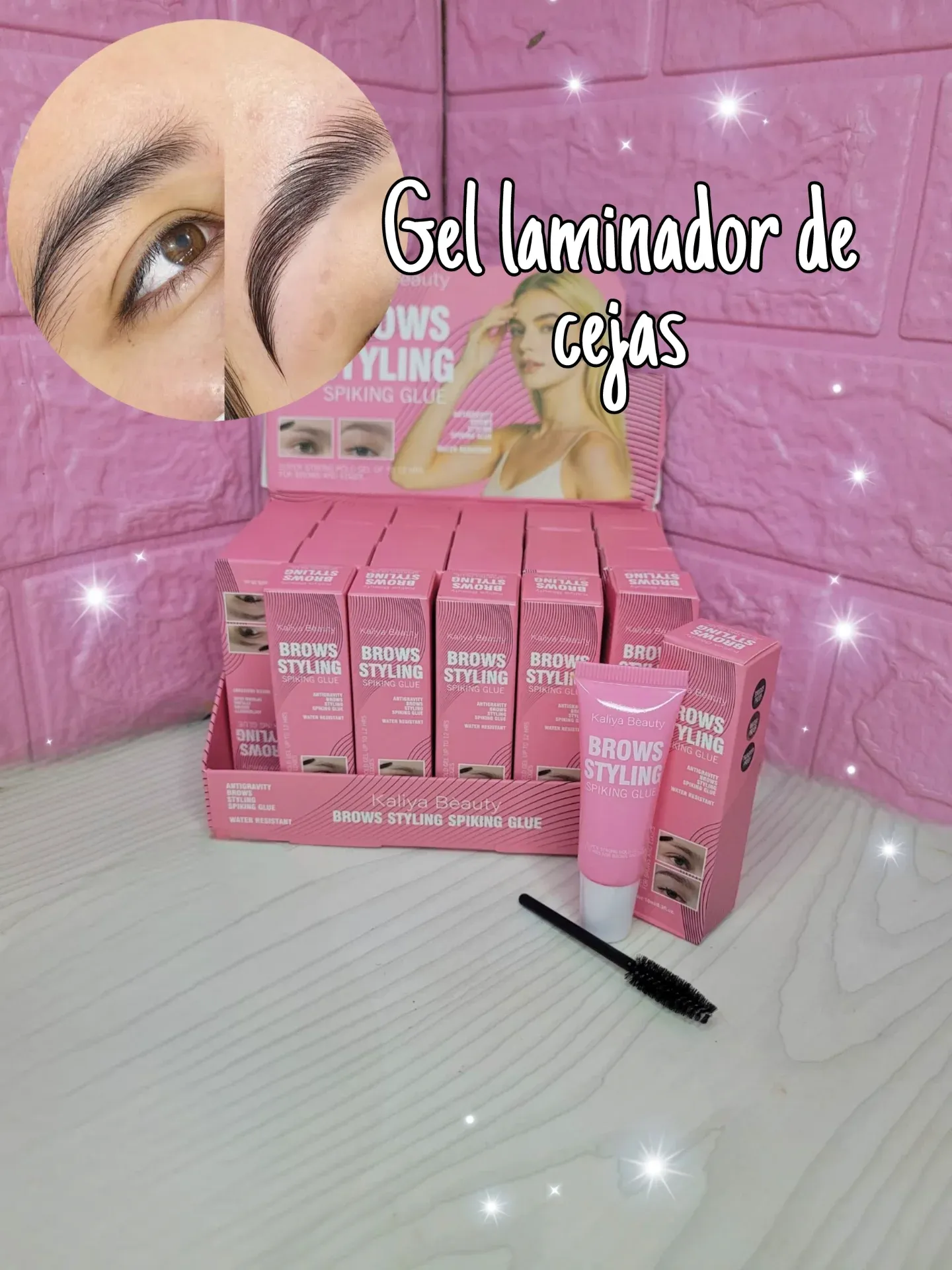 GEL PARA CEJAS CON CEPILLO