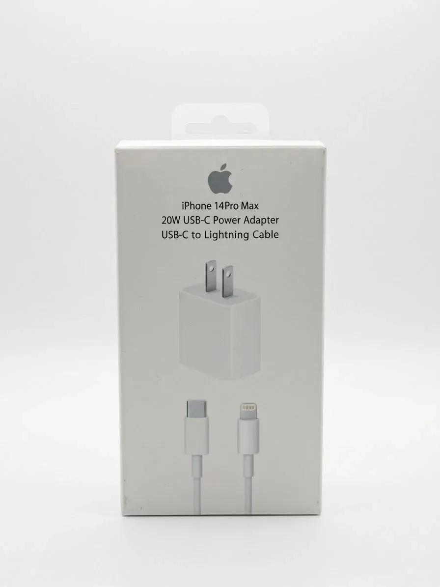 Cargador Certificado Apple 20W
