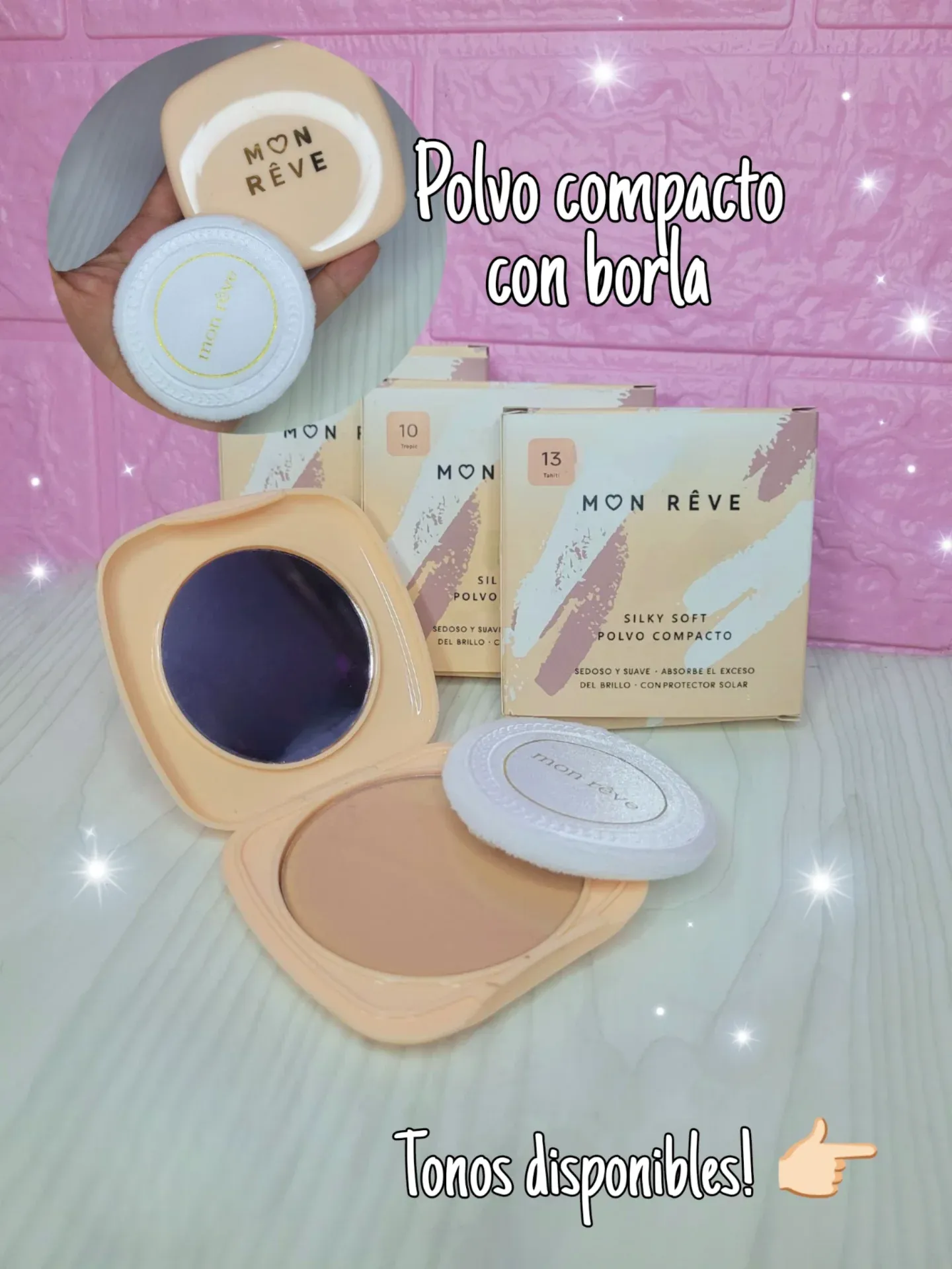 POLVO COMPACTO CON ESPONJA