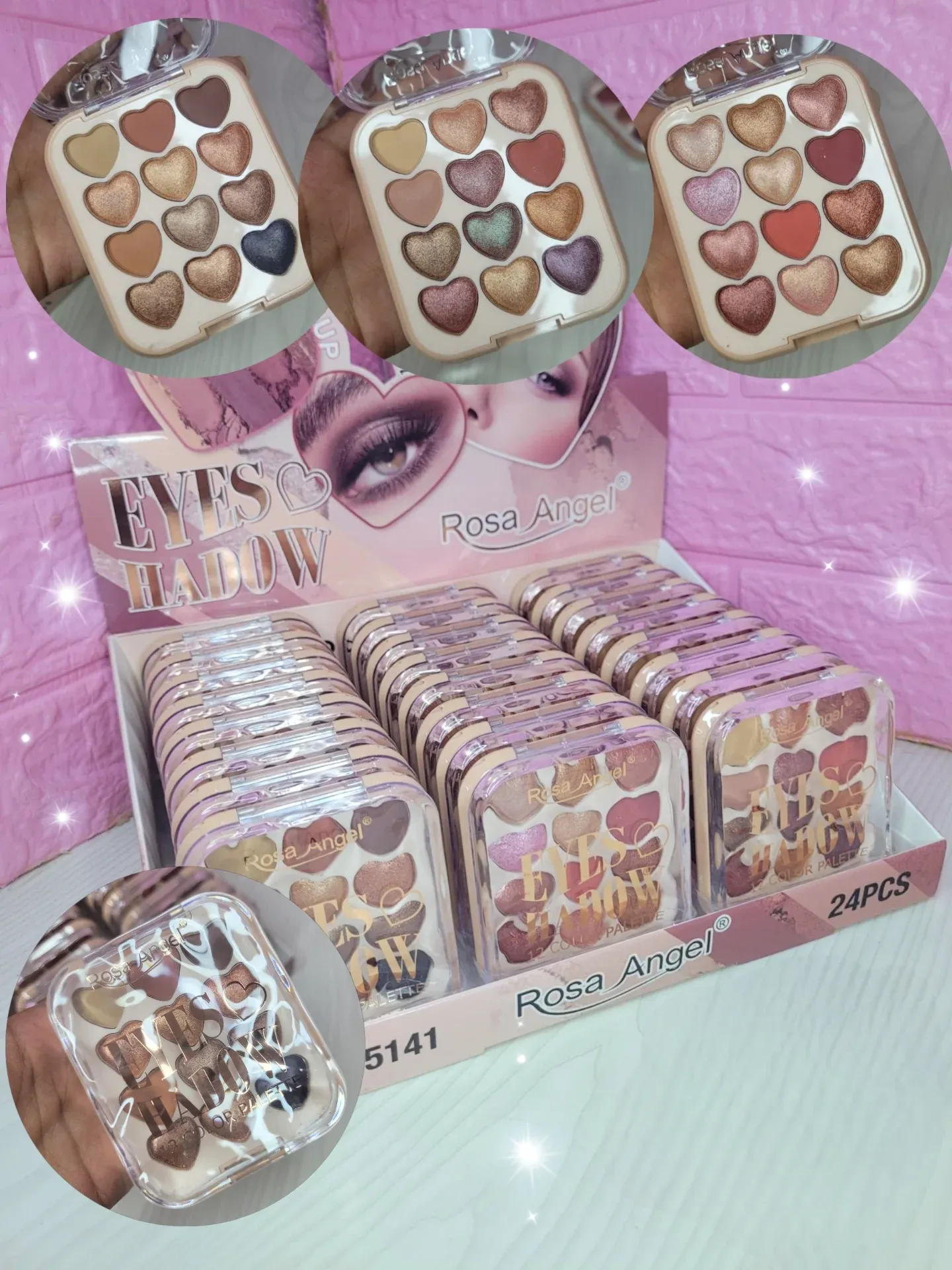 PALETA DE SOMBRAS TIPO COREANAS