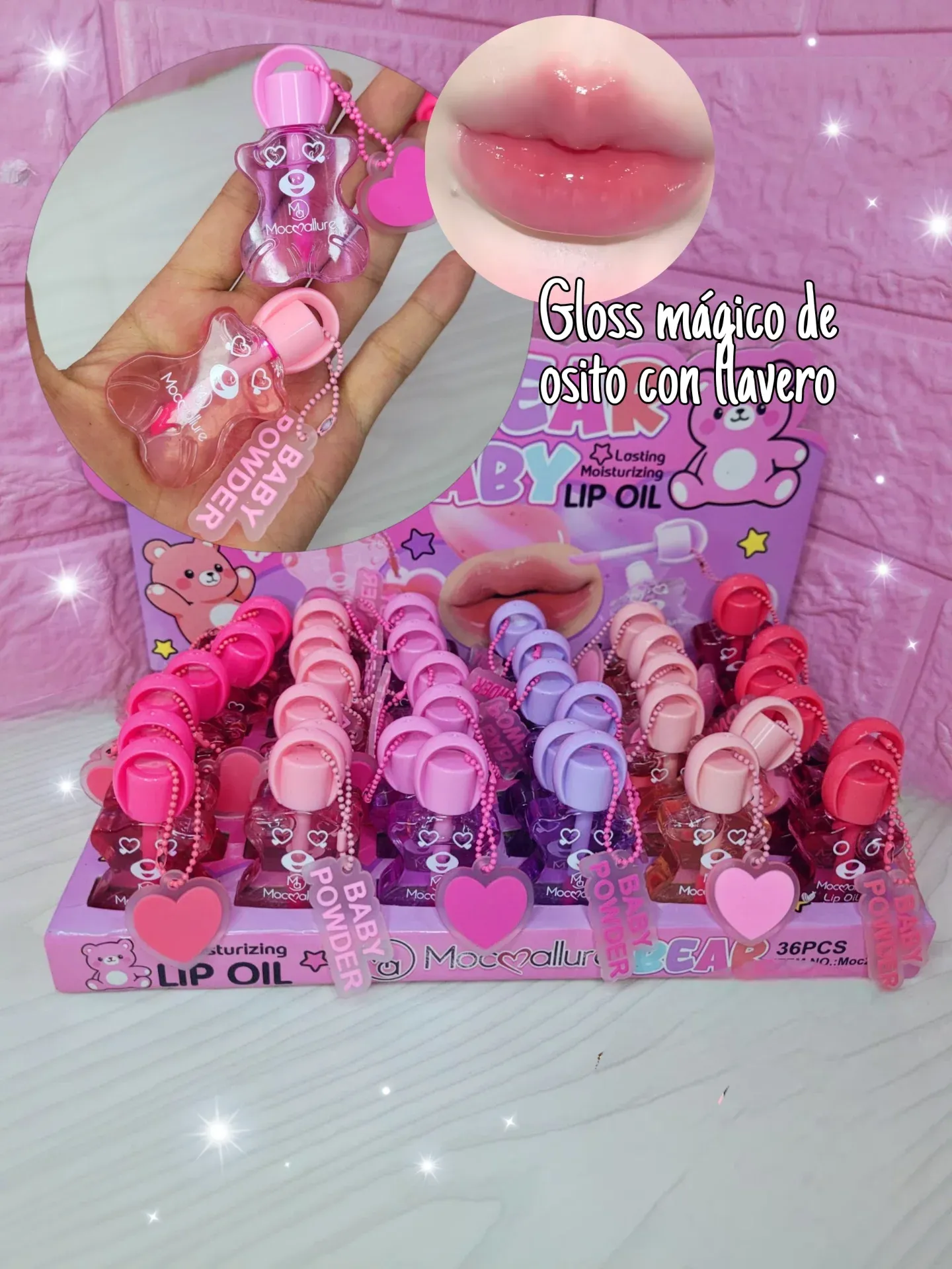 MINI GLOSS CON LLAVERO