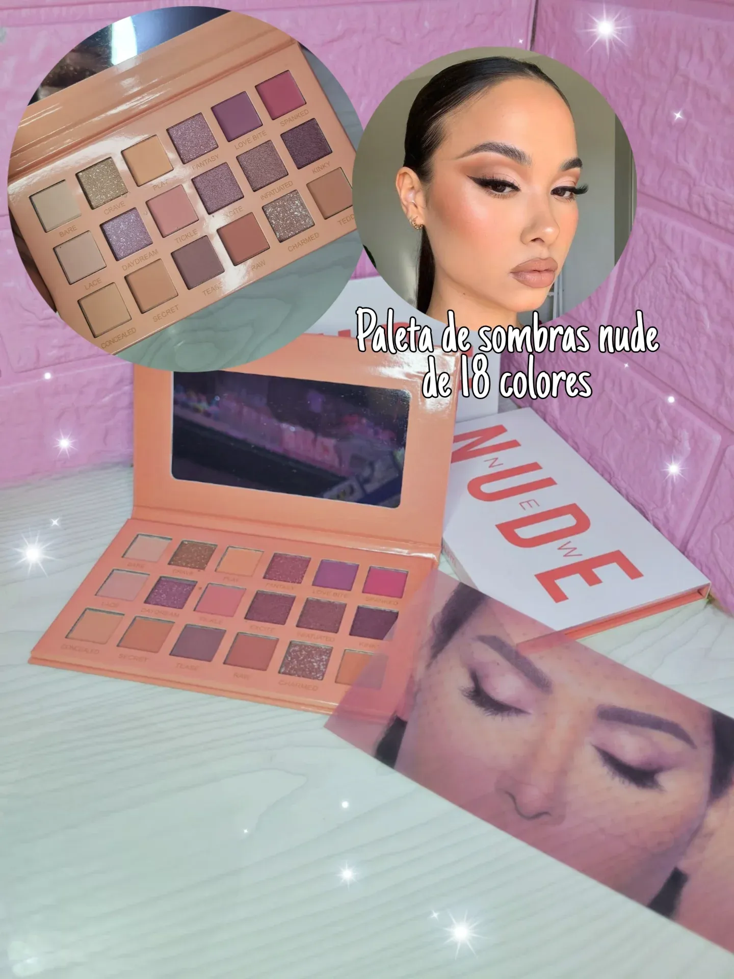 PALETA DE SOMBRAS NUDE