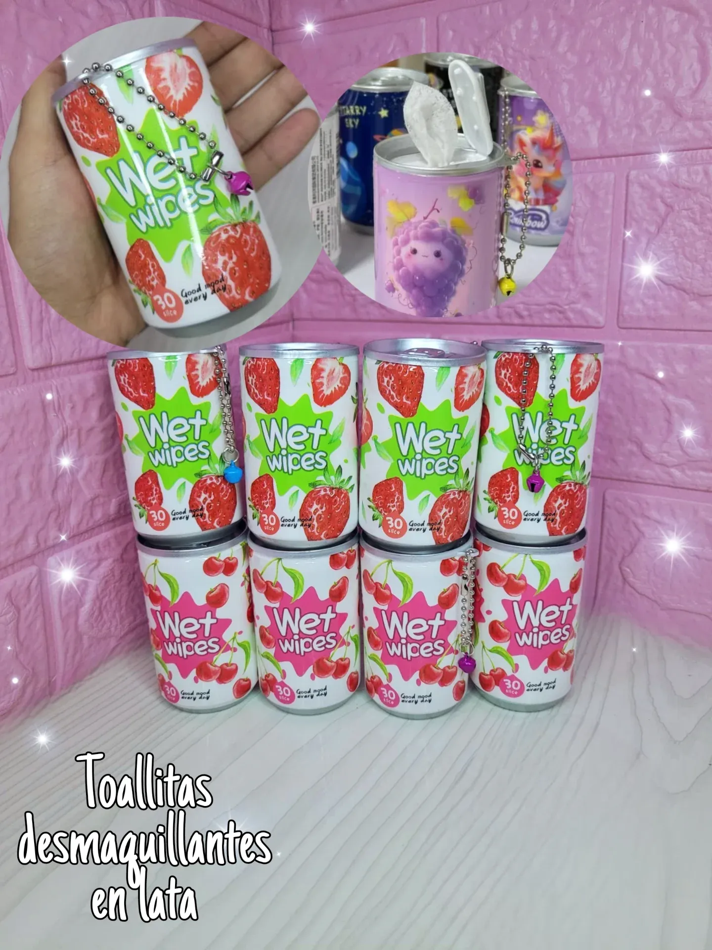 LATA DE 30 TOALLITAS HUMEDAS