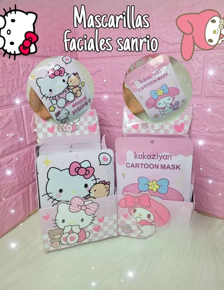 MASCARILLA FACIAL HIDRATANTE SANRIO