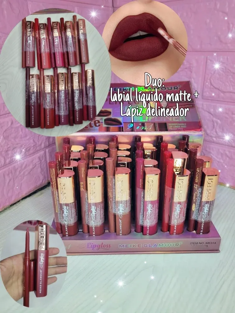 SET LAPIZ DELINEADOR + LABIAL MATTE