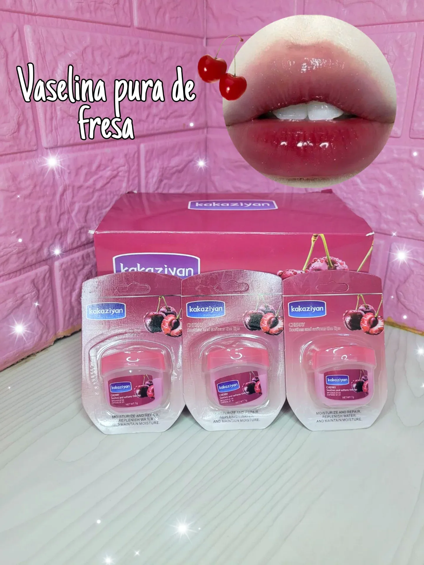 VASELINA HIDRATANTE CEREZA