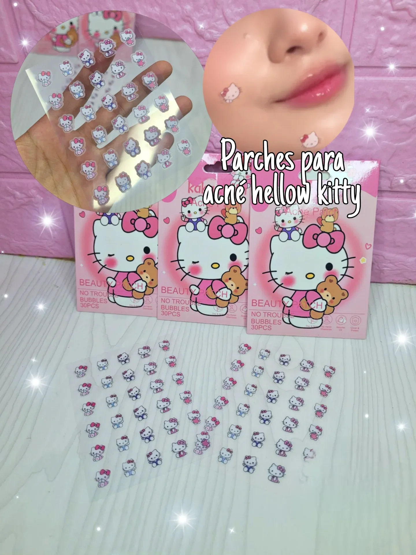 PARCHE PARA ACNÉ HELLOW KITTY