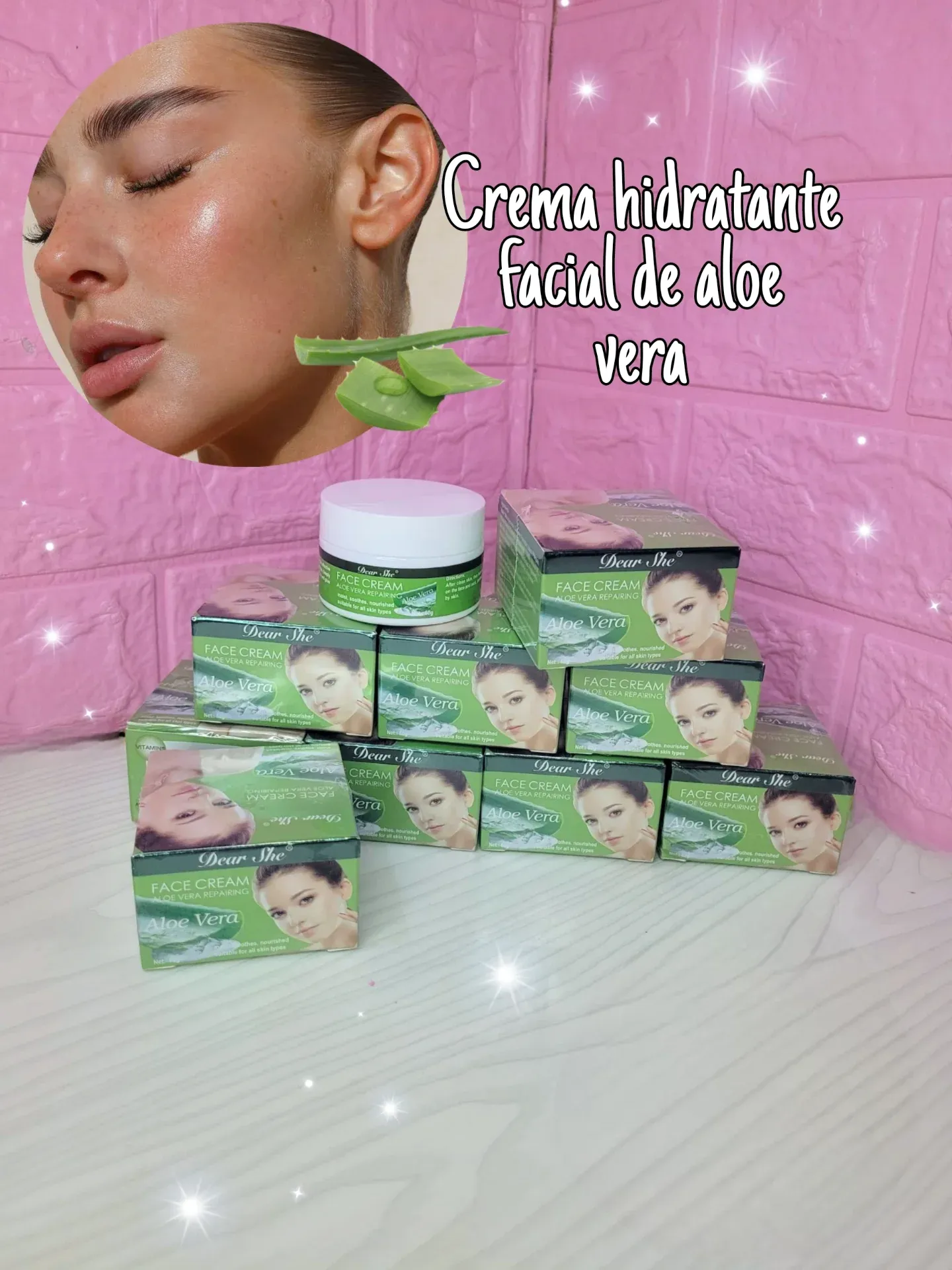CREMA FACIAL HIDRATANTE DE ALOE VERA