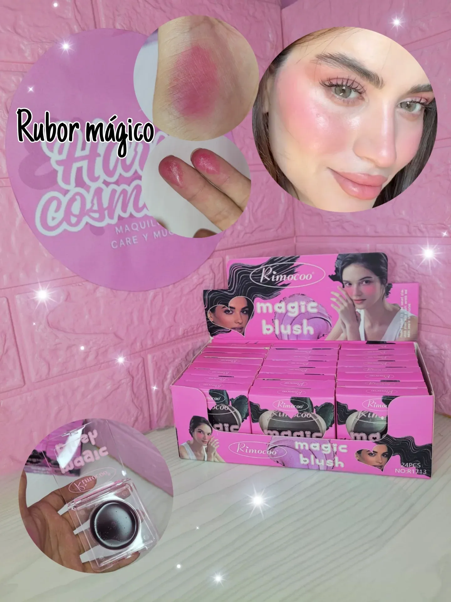 RUBOR MAGICO QUE SE ACTIVA CON EL PH