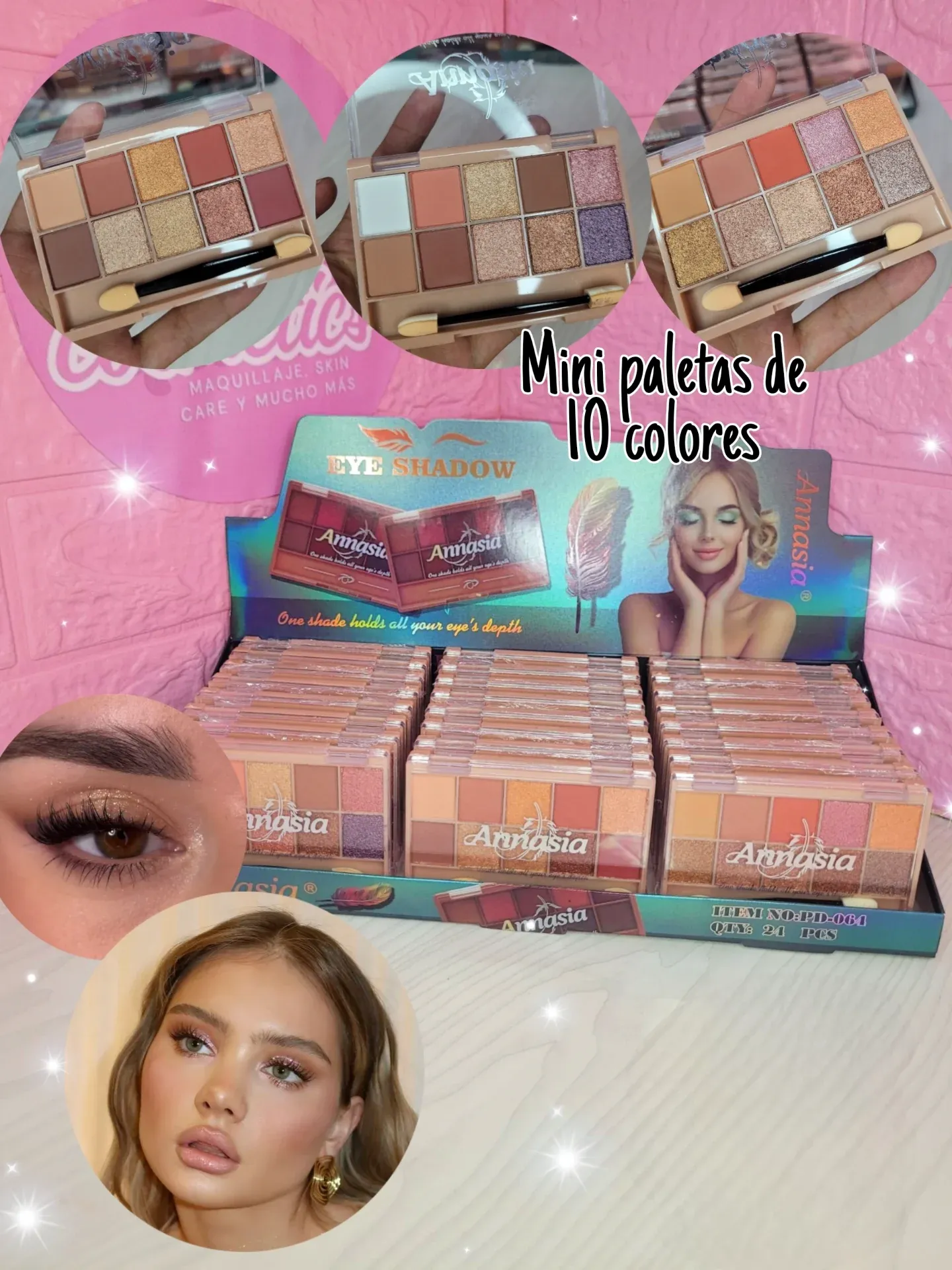 MINI PALETA 10 COLORES