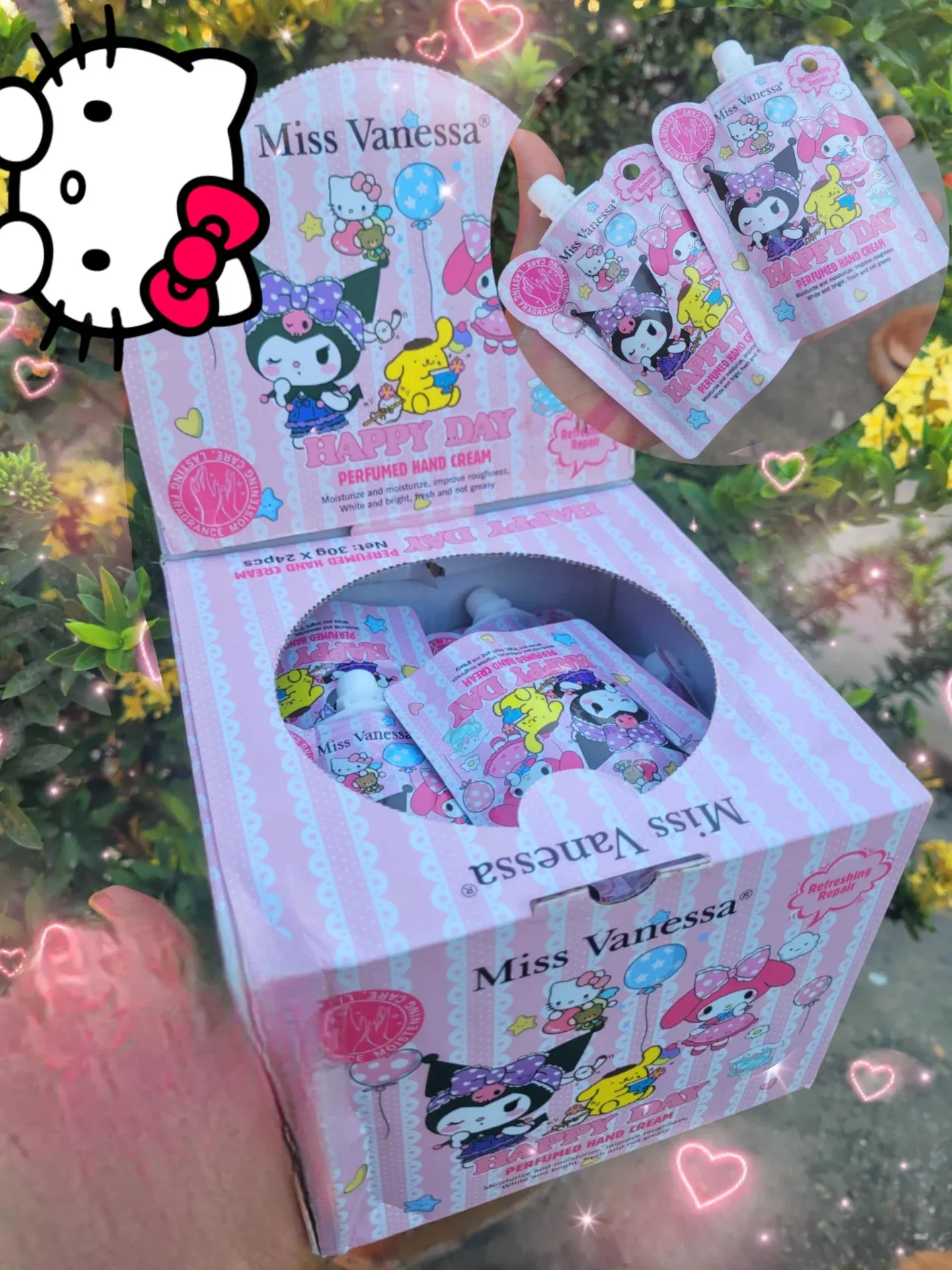 CREMA DE MANOS PORTÁTIL SANRIO