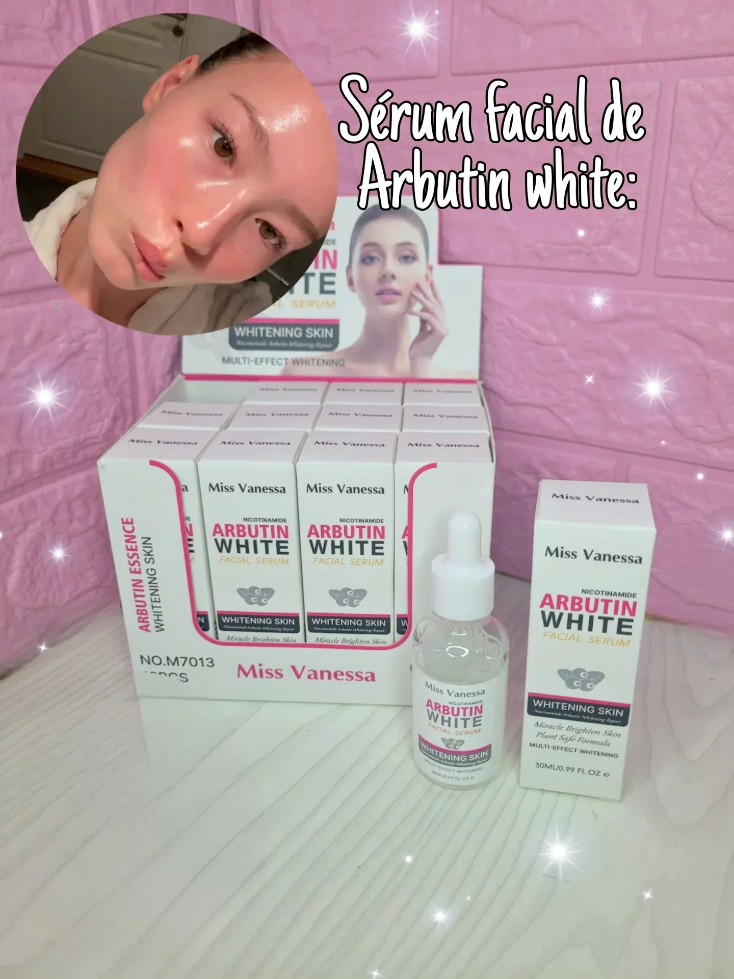 SERUM BLANQUEADOR CON ARBUTIN