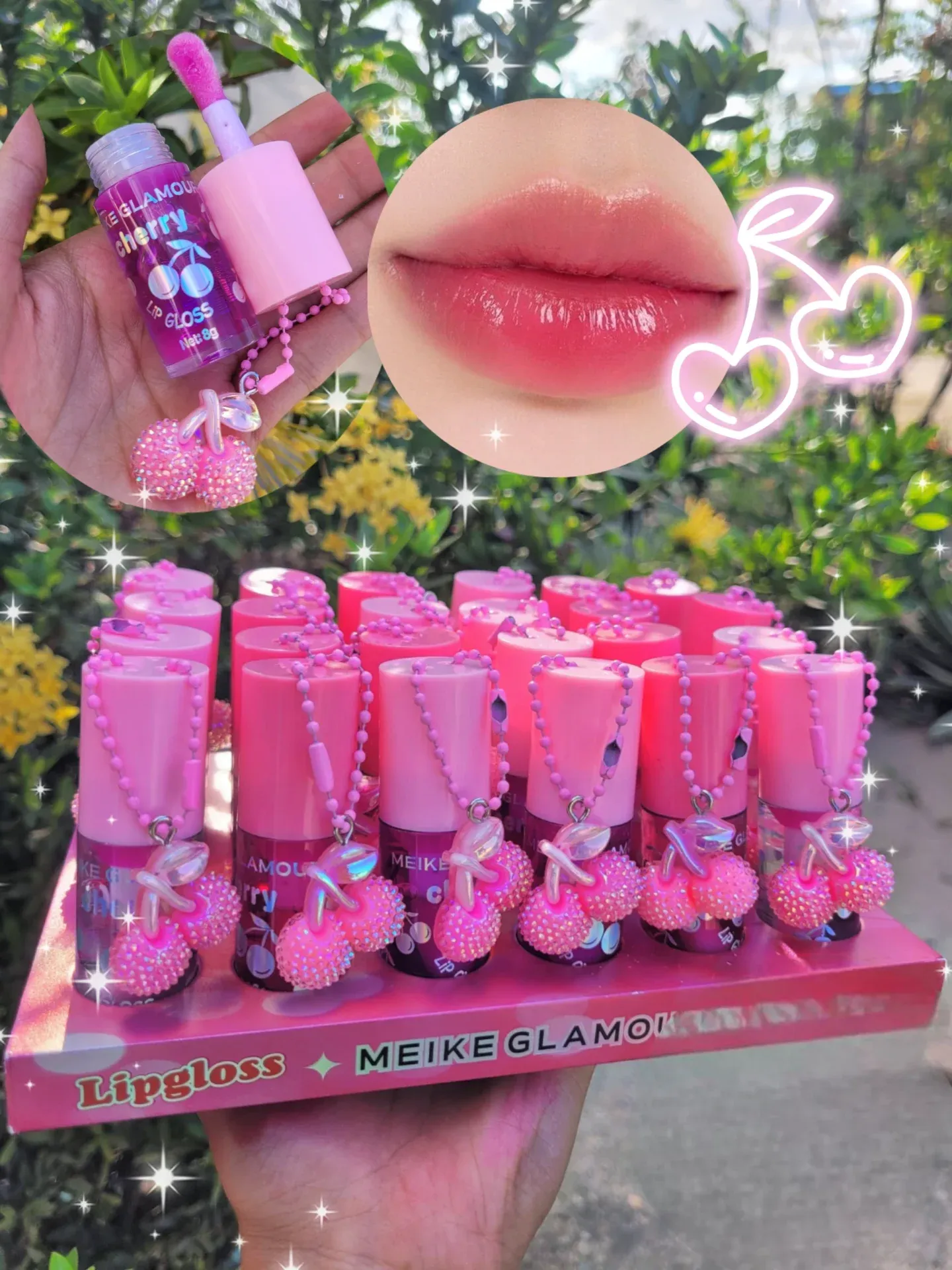 GLOSS CON LLAVERO DE CEREZA