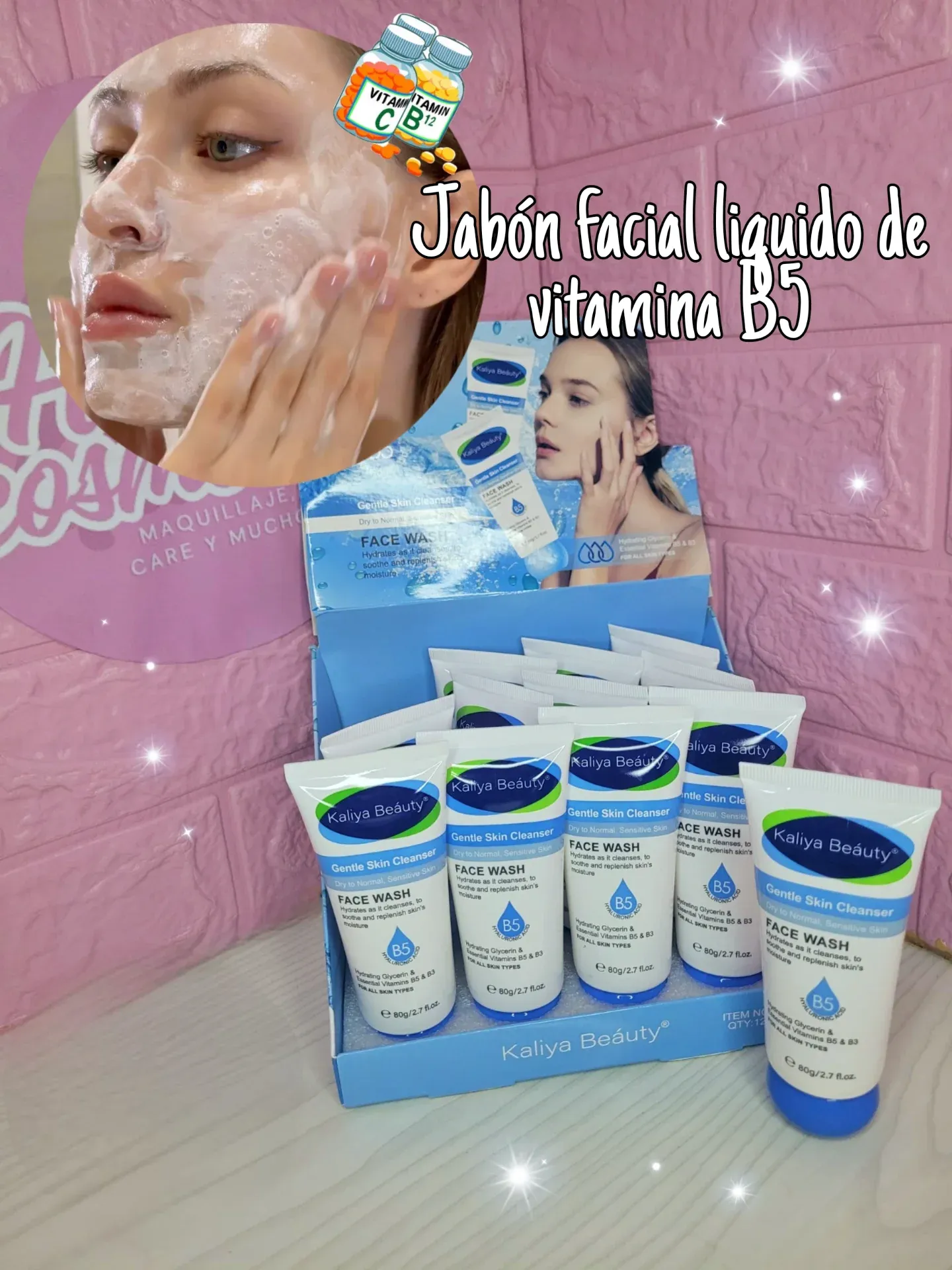 JABÓN FACIAL VITAMINA B5