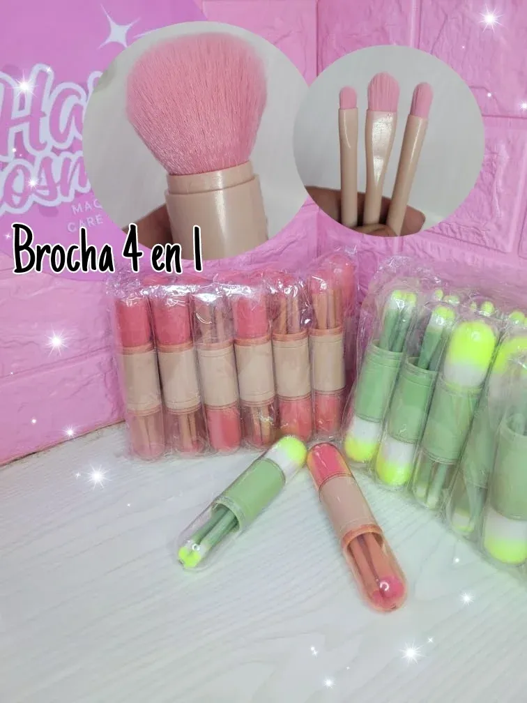 SET DE 5 BROCHAS PORTATILES