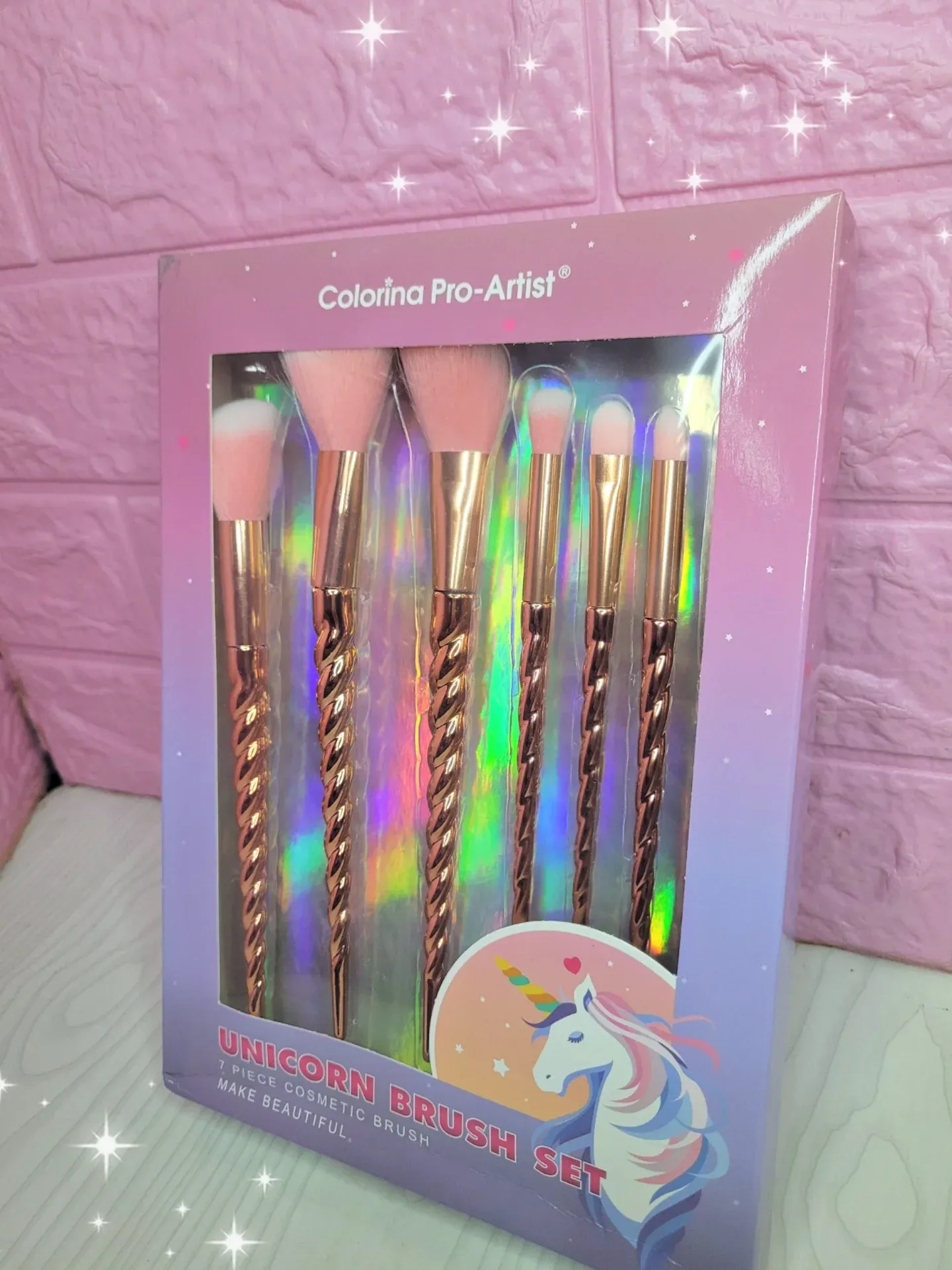 SET DE BROCHAS UNICORNIO