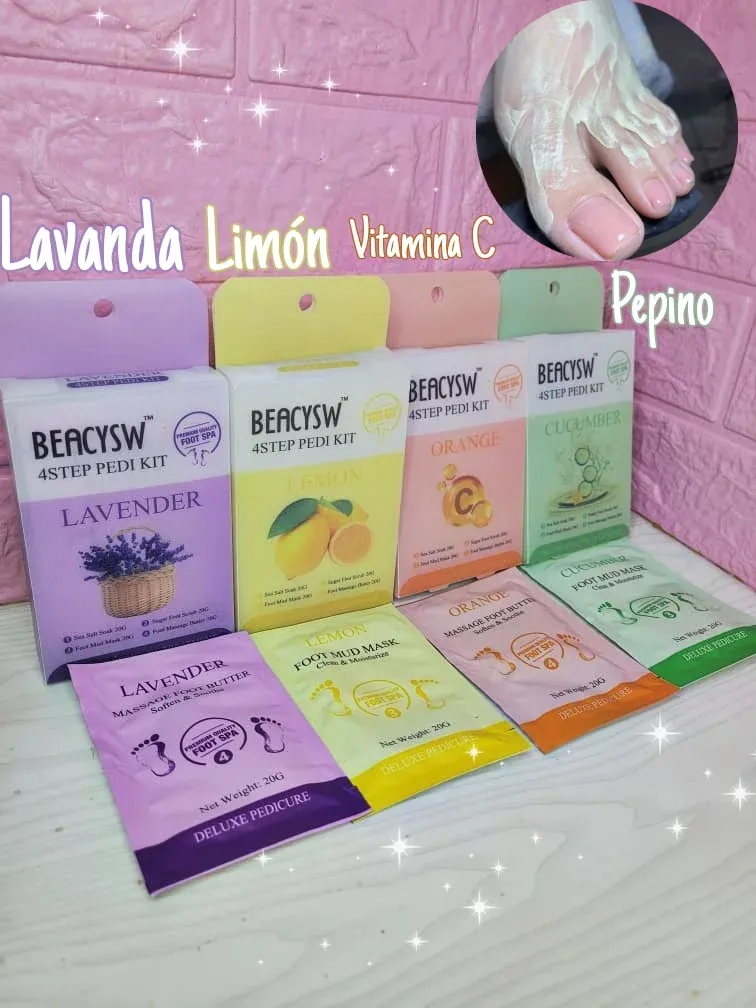 MASCARILLA 4 PASOS PARA LOS PIES