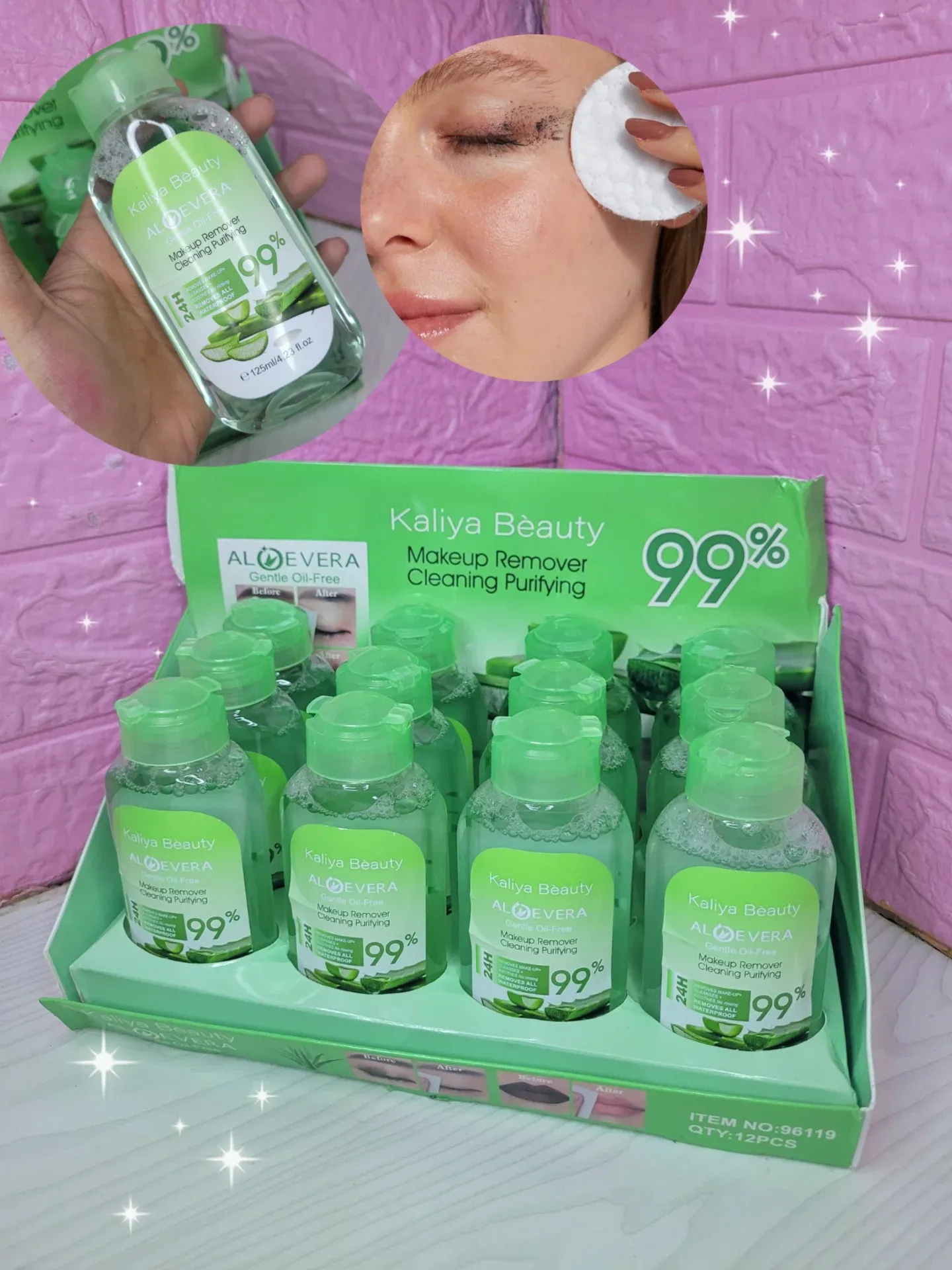 DESMAQUILLANTE ESPUMOSO ALOE VERA
