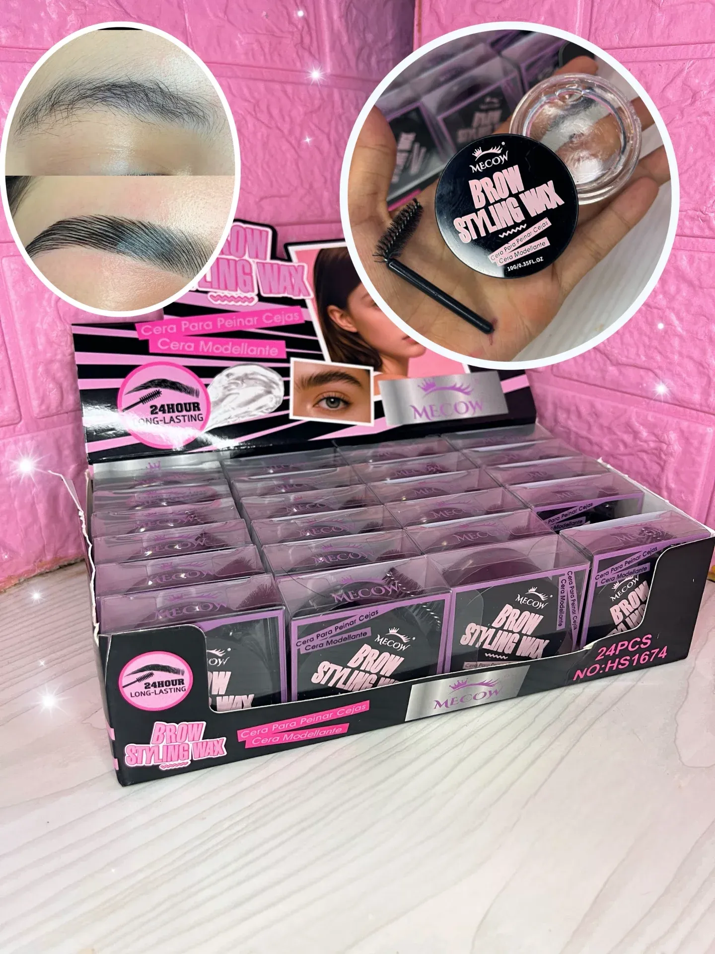 GEL PARA CEJAS CON CEPILLO BROW STYLING MAX