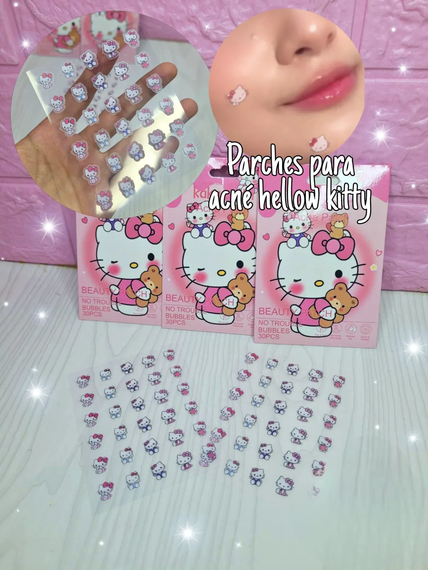 PARCHE PARA ACNÉ HELLOW KITTYY