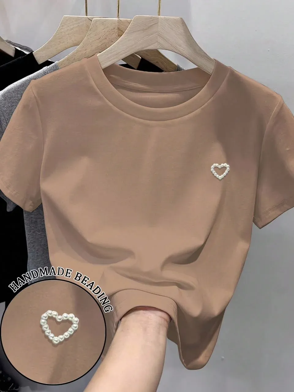 Camisa con logo de corazon