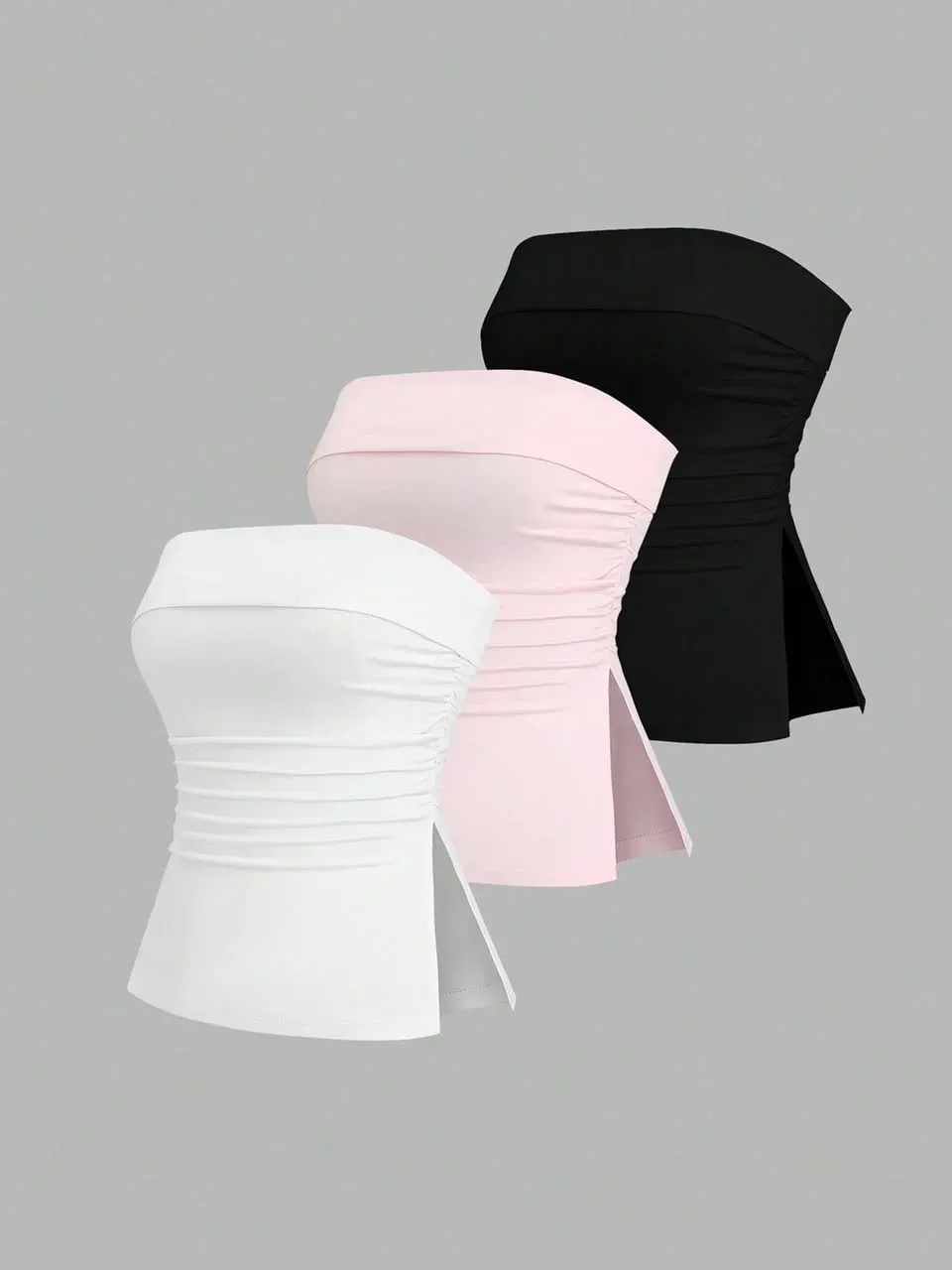 Tops strapless Casuales
