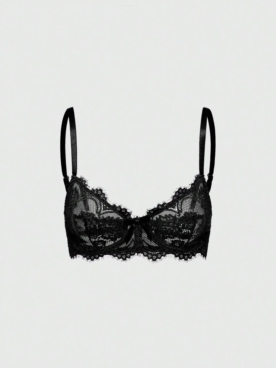 Brasier Negro de Encaje