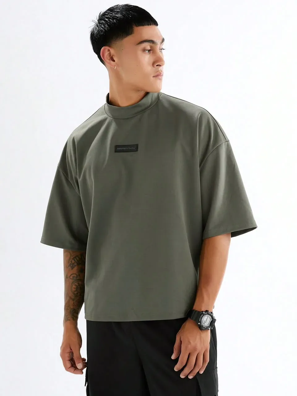 Camisa Gris oversize
