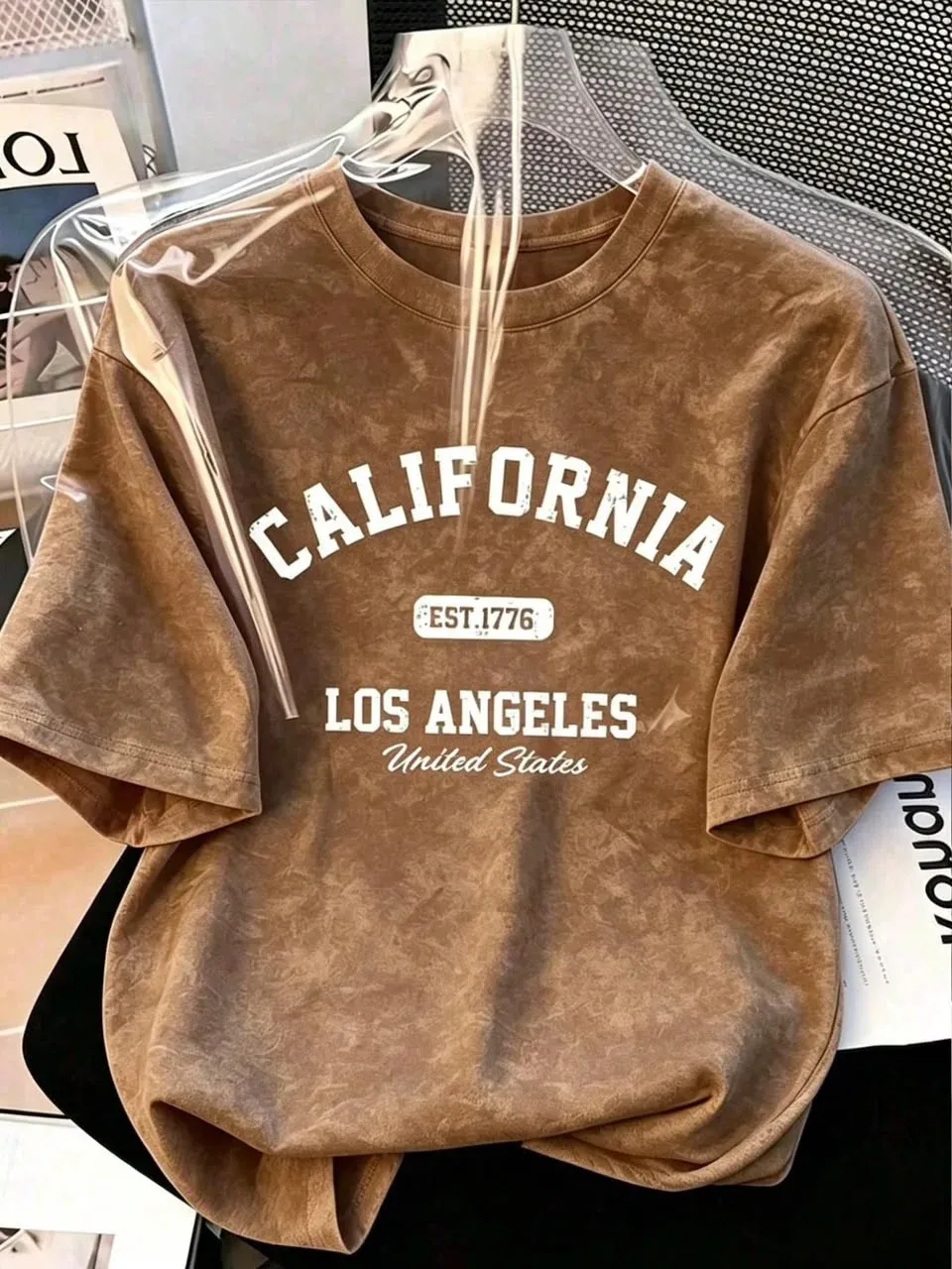 Camisa Café Claro, California