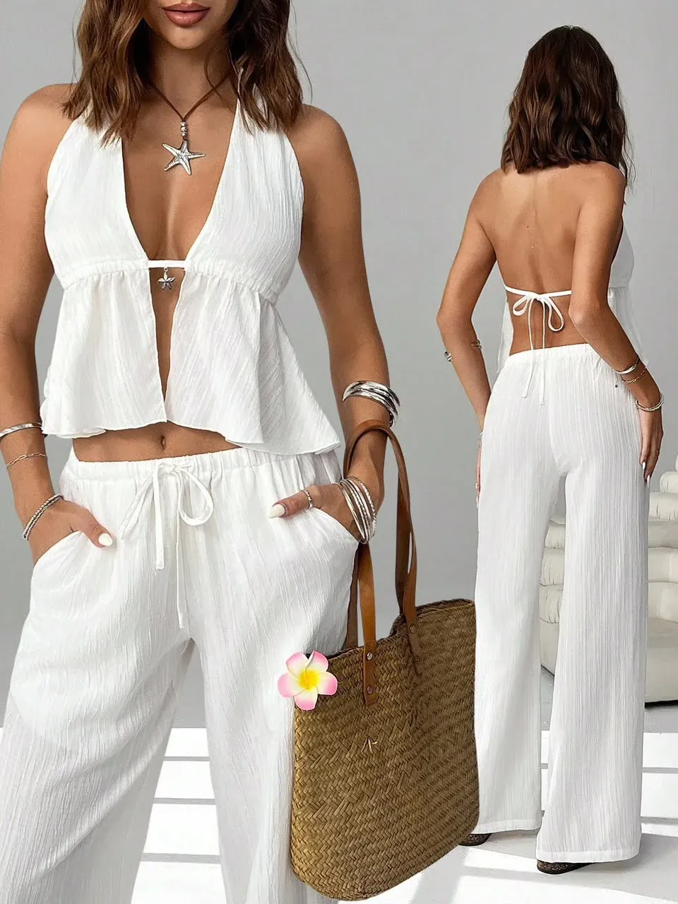 Conjunto casual Blanco