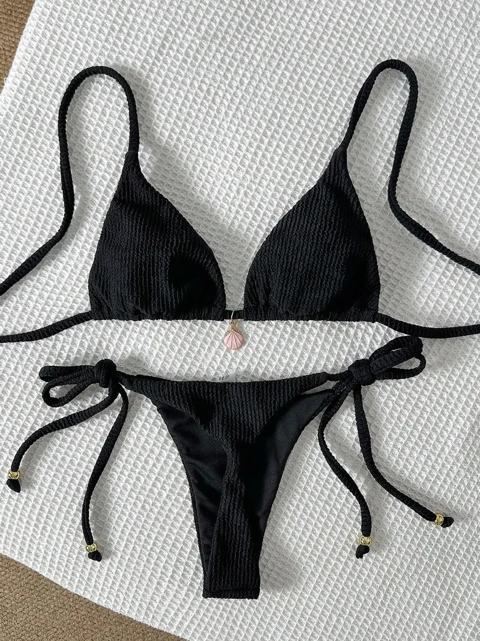 Traje de baño 2 piezas, Negro