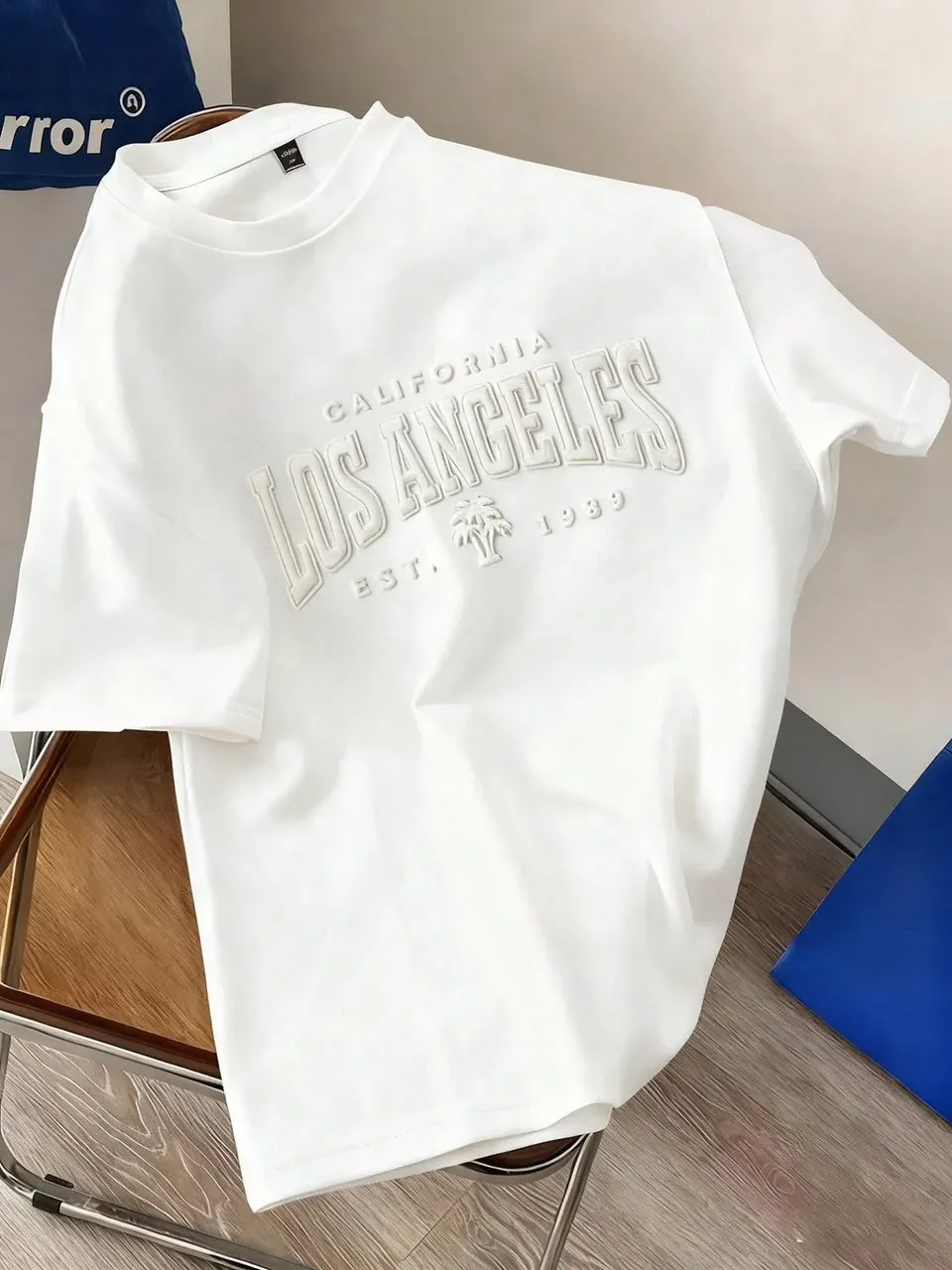 Camisa Blanca Casual, Los Angeles