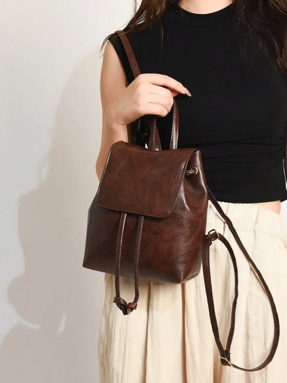 Mini mochila café