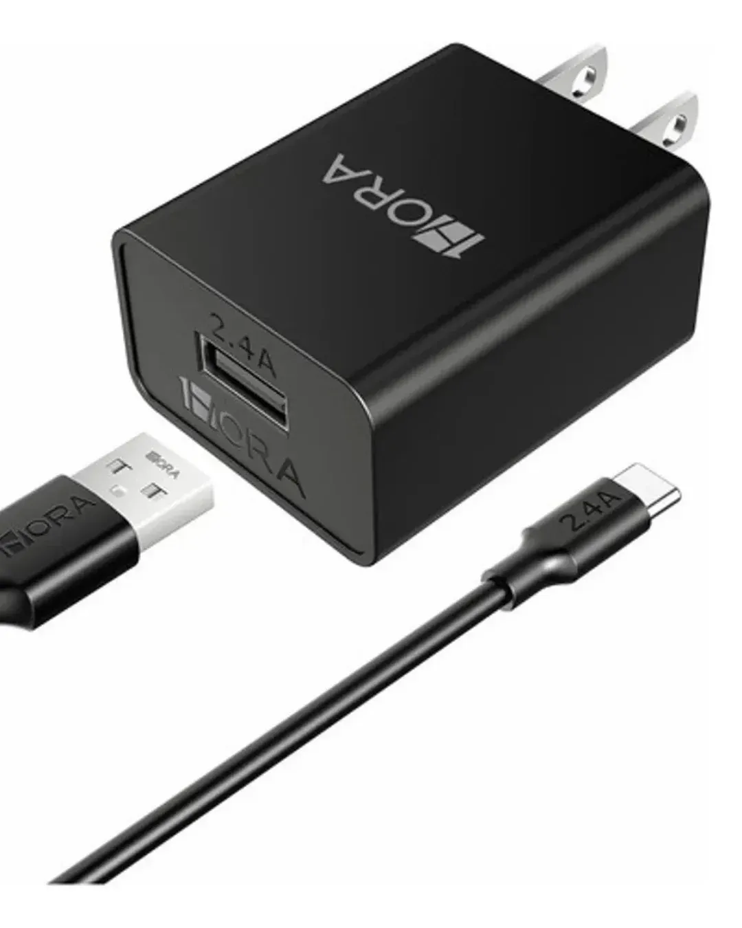 Cargador de Pared con Cable Type-C 2.4A (GAR142)
