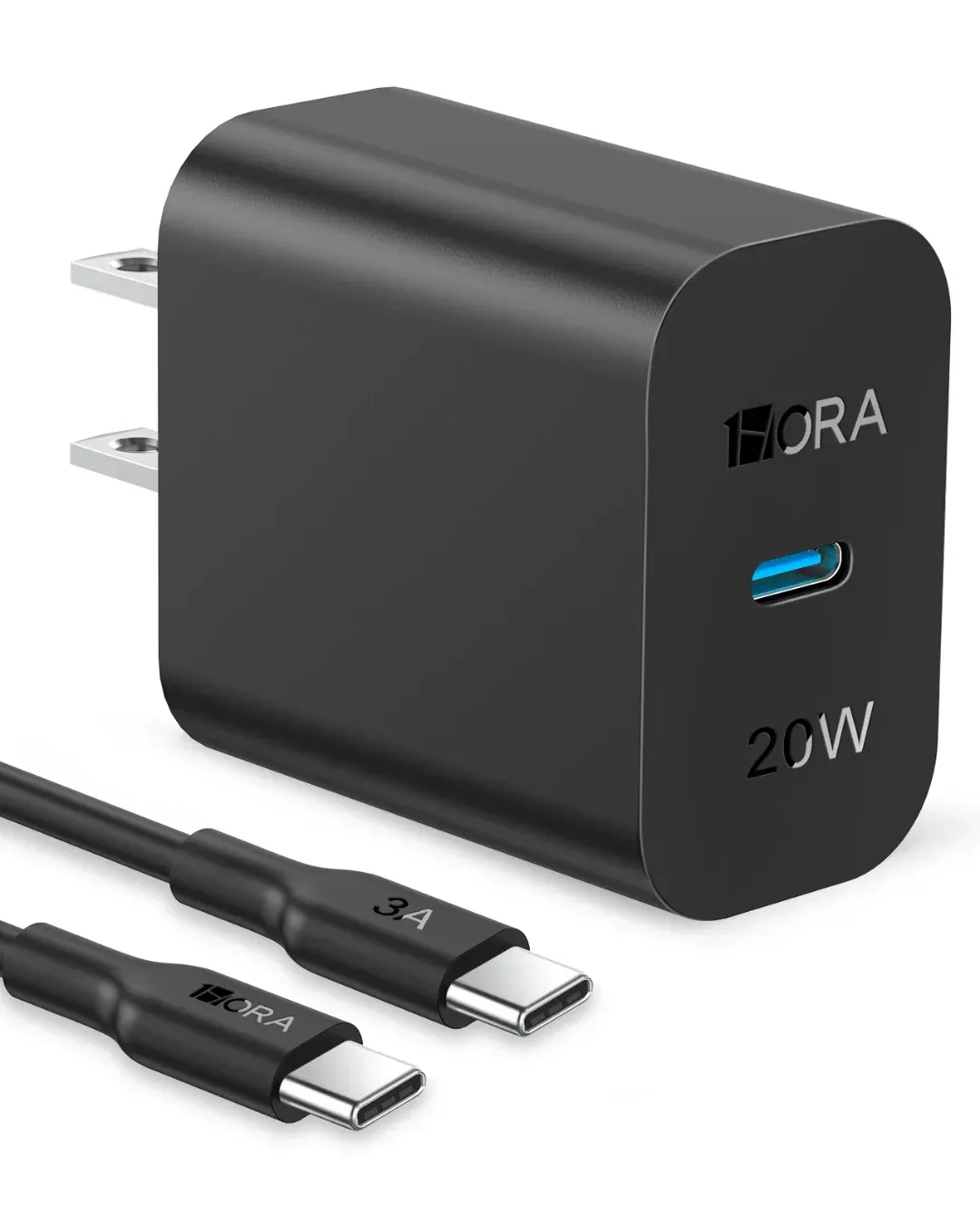 Cargador PD 20W con Cable Type-C a Type-C (GAR153)