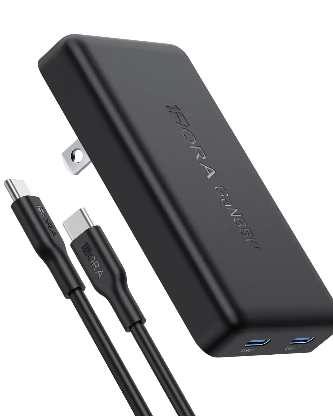 Cargador PD 65W con Cable Type-C 1m (GAR323)