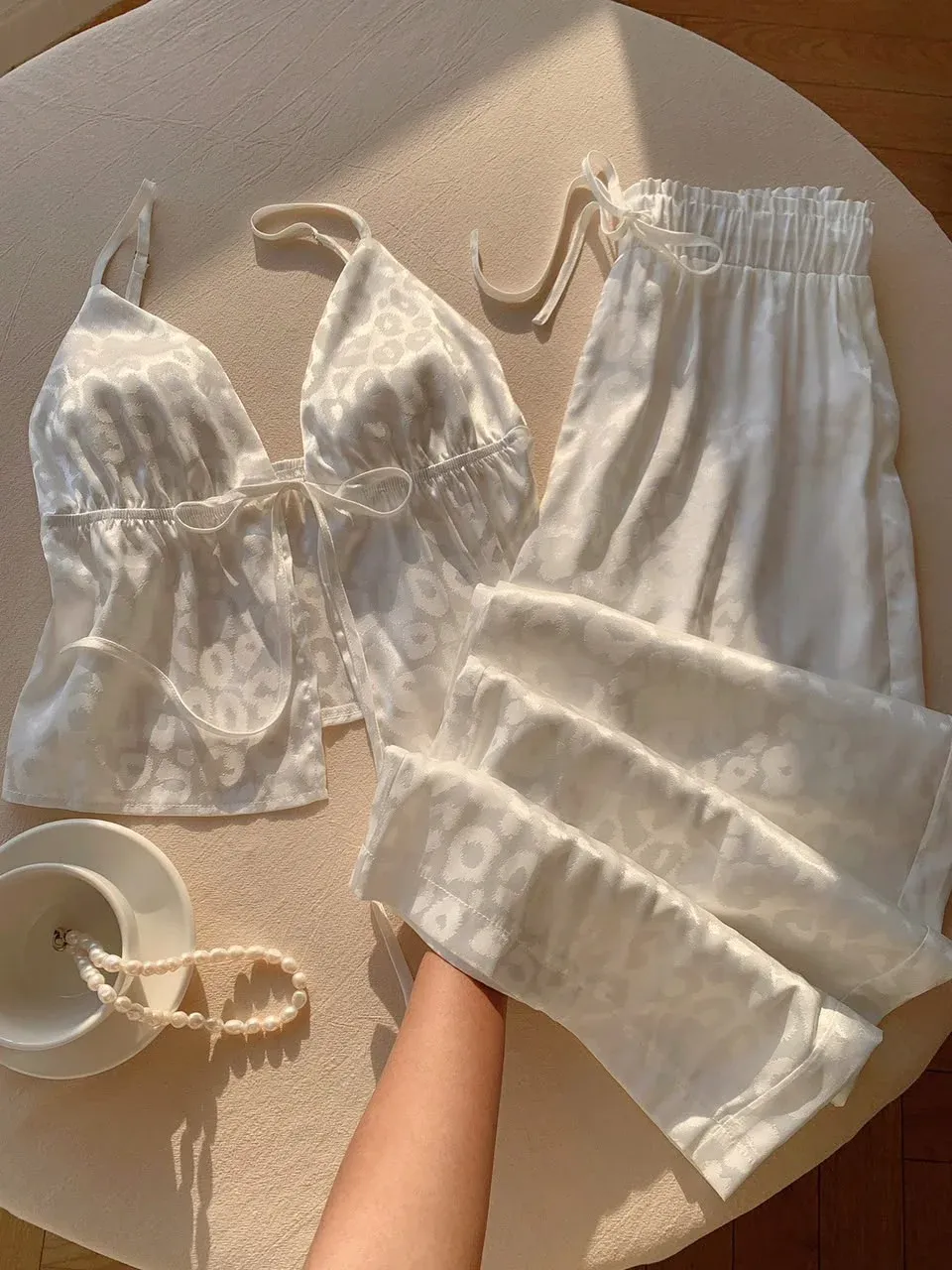 Conjunto Blanco estampado